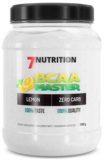 7 Nutrition BCAA Master 500g amino rūgštys + Glutamine + Citruline