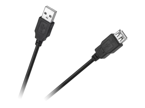 USB kištuko ir kištukinio lizdo kabelis 1,0 m "Cabletech Eco-Line