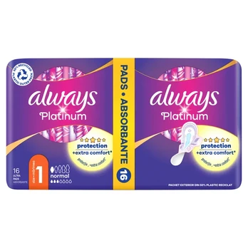 Higieniniai paketai ALWAYS PLATINUM NORMAL, 16 vnt.