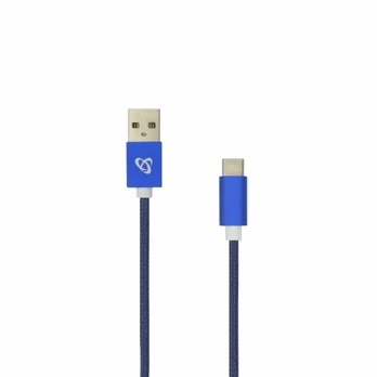 Kabelis Sbox USB-C 1.5m USB-TYPEC-15BL blue