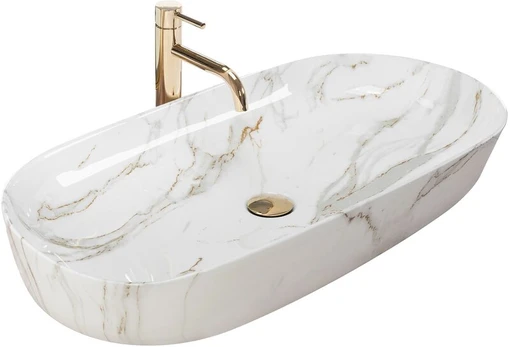 Pastatomas praustuvas REA CLEO 81 SHINY AIAX 81x41x13,5