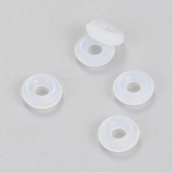 Silikoninis (guminis) ratukas 6x2 mm 10 vnt.