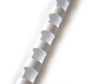 Spiralė įrišimui Forpus plastikinė 10 mm, 100 vnt., balta kaina