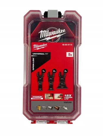 Milwaukee universalūs pjūklų antgaliai multi-tool, 5 vnt.