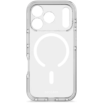 Decoded DropTec Transparent Backcover MagSafe Case for iPhone 17 Pro - Transparent