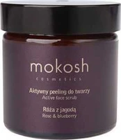 Mokosh veido šveitiklis Rose su mėlynėmis 60ml
