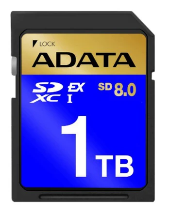 Adata Technology 1TB SDXC SD8.0 EXPRESS Memory Card | SD1TEX3L2-C | 4711658153807