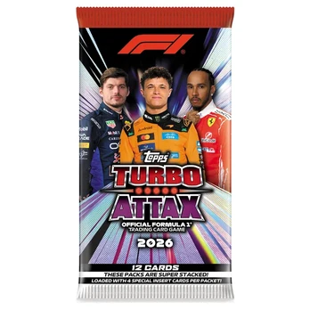 Kortelės FORMULA 1 2026 TURBO ATTAX
