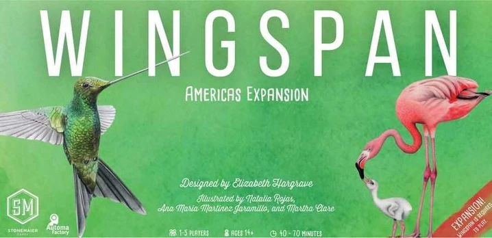Stonemaier Games Wingspan: Americas Expansion