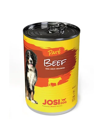JOSERA JosiDog Jautienos paštetas 400g suaugusiems šunims