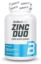 Cinko tabletės BioTech Zinc Duo 60 vnt