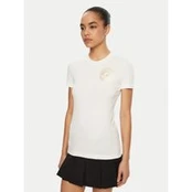 Versace Jeans Couture Marškinėliai 78HAHT00 Balta Regular Fit