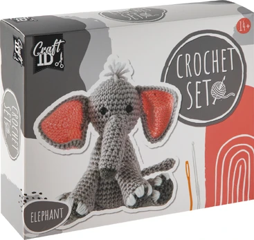 Craft ID - Crochet kit Elephant (CR1733)