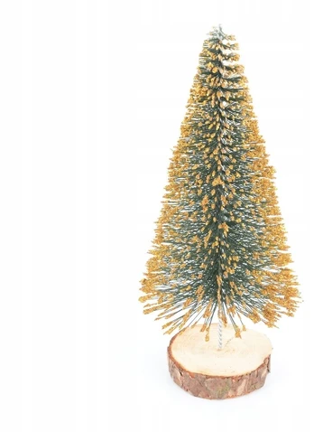 Dirbtinė eglutė Deco Auksinė 20 cm