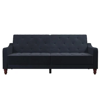 Sofa Novogratz Vintage Tufted, mėlyna
