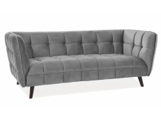 Sofa CASTELLO 3, pilka kaina