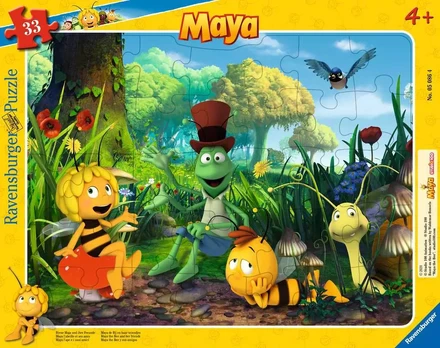 Ravensburger dėlionė „Bitutė Maja“, 33 det., nuo 4 m.