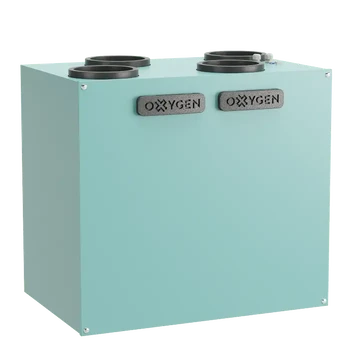 Plokštelinis rekuperatorius Oxygen Easy, vertikalus, V400, dešininis