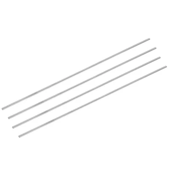 Nerūdijančio plieno strypai 4mm x 400mm, 4 vnt.
