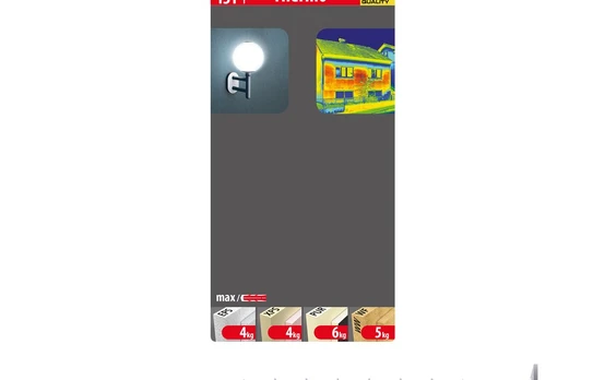 Kaištis polistirolui TOX, Thermo 85, 4 vnt.