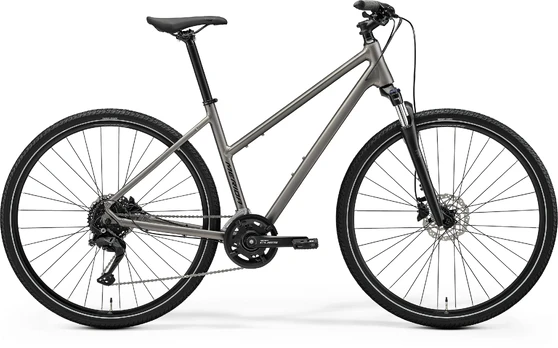Dviratis Merida Crossway 100 Lady 2026 silk warm slate grey(black)-L