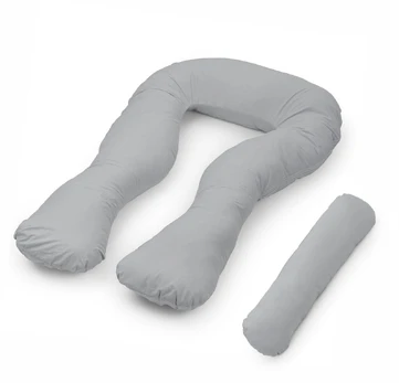 FLUMI nėščiosios ir maitinimo pagalvė TYPE U, Grey