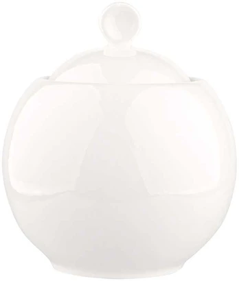 Bella sugar pot 380 ml cream porcelain in sleeve