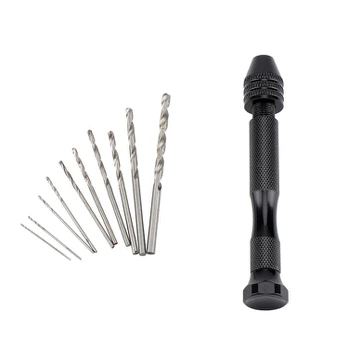 Mini rankinis grąžtas 9 cm / 3 rankiniai įrankiai