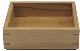 Scandinavian Home Hinoki stacking box small HOME