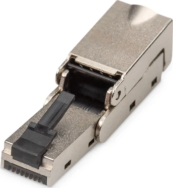 Digitus DIGITUS CAT 6A Feldstecker biegbar, Staubschutzkappe