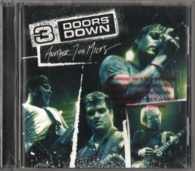 CD 3 Doors Down – Another 700 Miles (naudota)