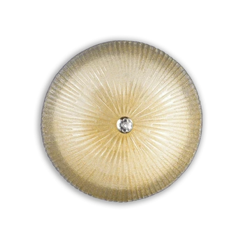 Lubinis šviestuvas Ideal Lux Ceiling lamp with 6 lights SHELL, E27, amber color