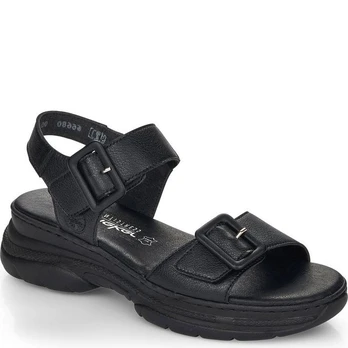 Basutės moterims, Juoda, SANDALS