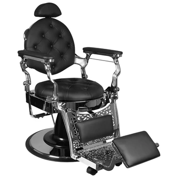 Barber krėslas GABBIANO GIULO, juodos spalvos