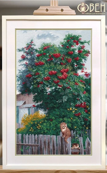 Cross stitch kit "Ural rowan" S1554