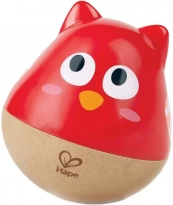 HAPE muzikinis žaislas Owl, raudonas, E0112A kaina