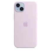 Apple iPhone 14 Plus Silicone Case with MagSafe - Chalk Pink kaina