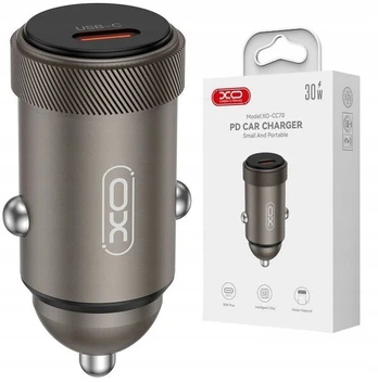 Greitas Usb-c automobilinis įkroviklis 30w Pd