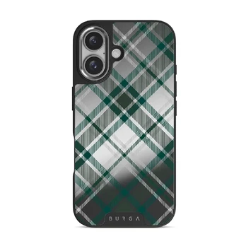 Mint Cookie - iPhone 16 Case, Elite Mirror Dark (MagSafe) / Silver