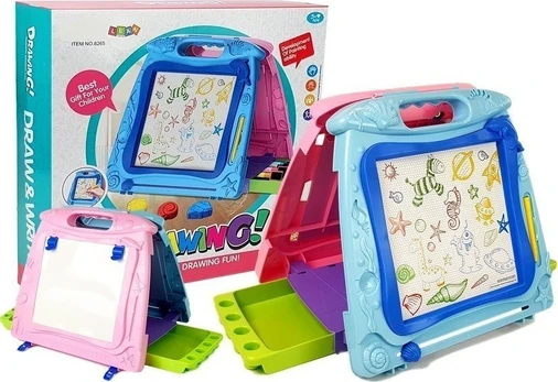 Leantoys Lean Double-sided drawing board. Markers. Magnets