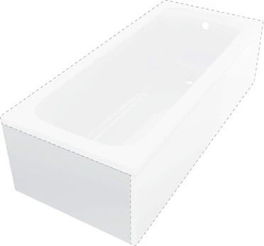 Prizma bathtub panel 180 cm - short side