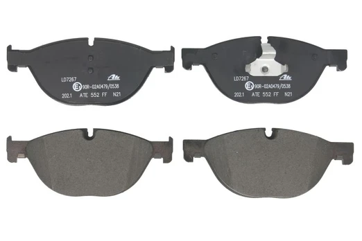 ATE 13.0470-7267.2 Brake pad set