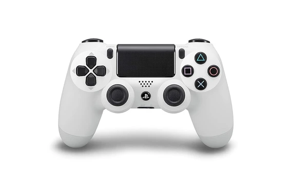 Sony Official PlayStation 4 - DualShock 4 Wireless Controller - Version 1/2 Mixed - ( -Grade A) - White (PS4) (garantija 3 mėn)