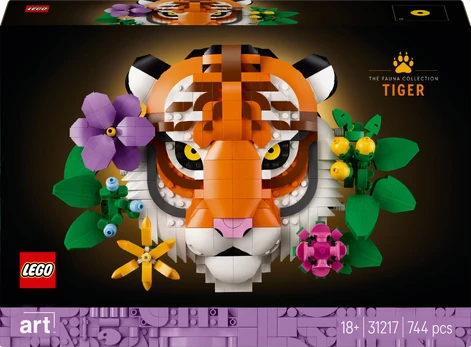 LEGO Art 31217 Gyvūnų kolekcija – tigras