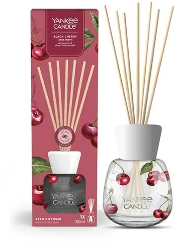 Yankee Candle Juodas Cherry Signature Reed Diffuser 100ml
