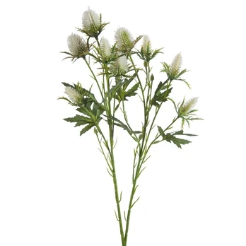 Dirbtinis augalas Natu 379, kreminė/žalia, 68 cm
