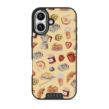 Sunny Side Up - iPhone 17 Case, Elite Dark (MagSafe) / Silver