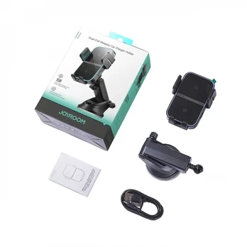 Joyroom JR-ZS246 S inductive charger holder for dashboard - juodas
