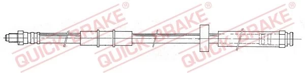 Stabdžių žarnelė QUICK BRAKE 32.917