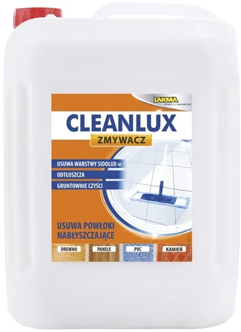 CLEANLUX priemonė SIDOLUX grindų priežiūros priemonių dangoms šalinti, 5 l.